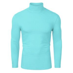 Mint Turtleneck Top Slim Fit Long Sleeve Pullover Turtle Neck Shirt